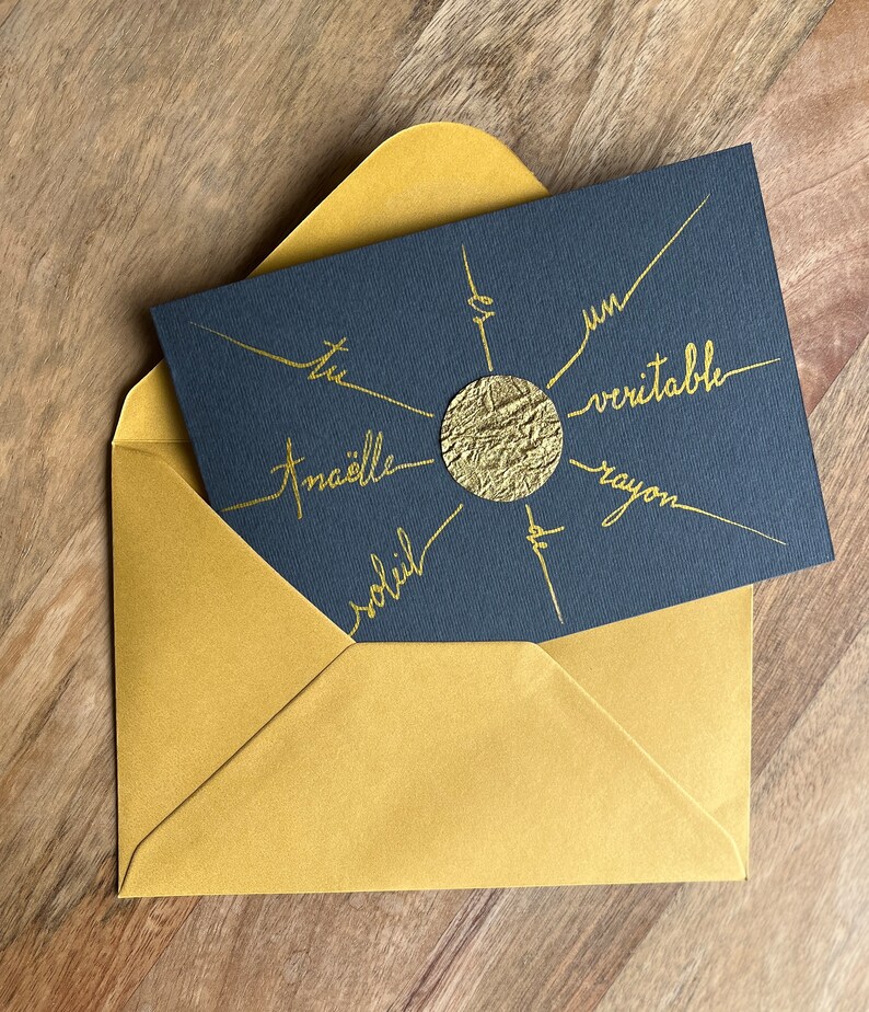 Carte d'amitié personnalisable, Carte Compliment, Carte reconnaissance, Carte remerciement. image 6
