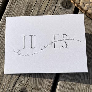 Carte d'amour, carte de soutien, carte d'amitié, carte de bienveillance.