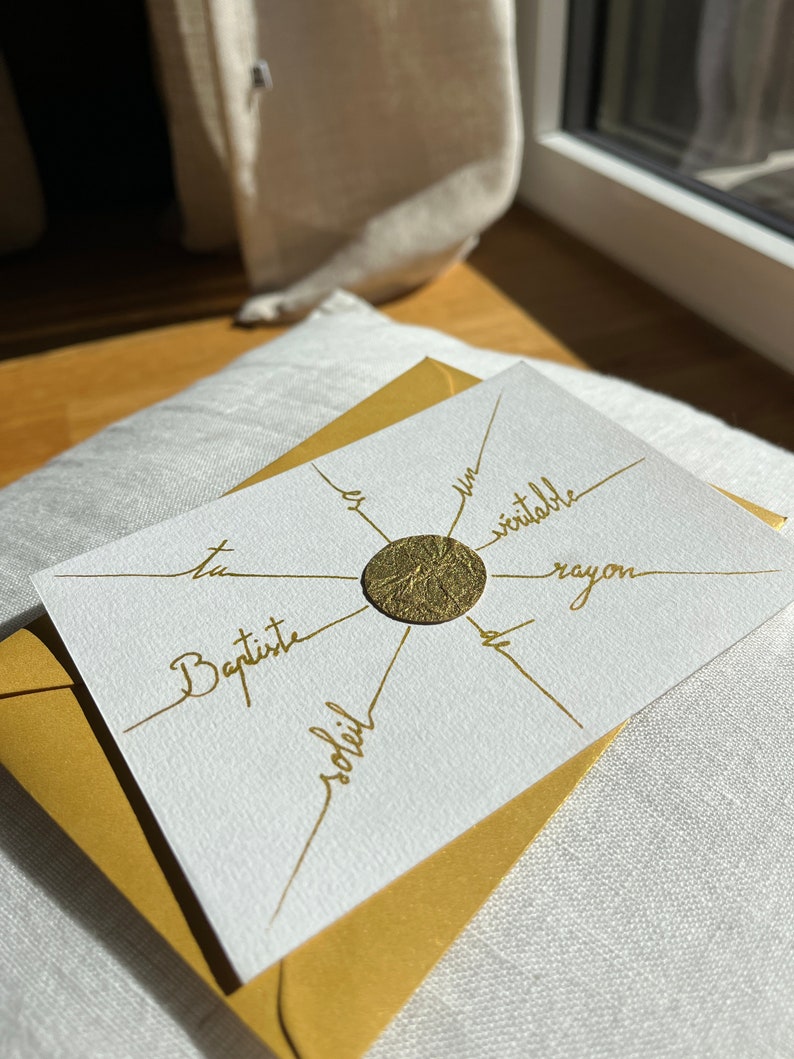 Carte d'amitié personnalisable, Carte Compliment, Carte reconnaissance, Carte remerciement. image 3