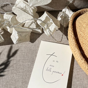 Carta d'amore, carta di amicizia, carta di riconoscimento. immagine 8