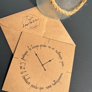 Carte sur le bonheur, carte sur l'avenir, carte d'amour. image 3