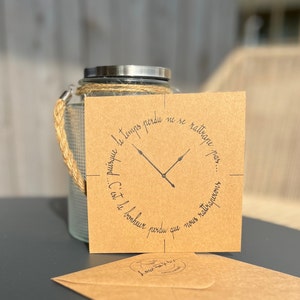 Carte sur le bonheur, carte sur l'avenir, carte d'amour. image 2