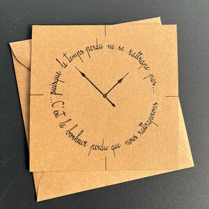 Carte sur le bonheur, carte sur l'avenir, carte d'amour. image 4