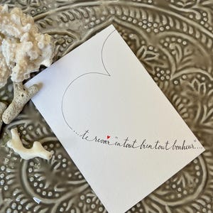 Carte d'amour, carte pour donner un rendez-vous, carte déclaration d'amour. image 8