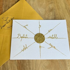 Carte d'amitié personnalisable, Carte Compliment, Carte reconnaissance, Carte remerciement. image 9