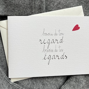 Carta sul bisogno di considerazione, carta sul bisogno di attenzione, carta dell’amore.