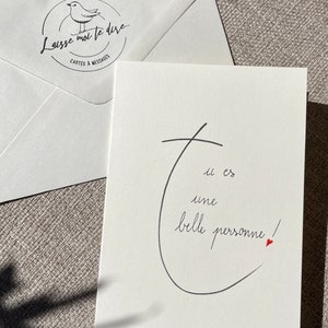Carta d'amore, carta di amicizia, carta di riconoscimento. immagine 6