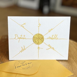 Carte d'amitié personnalisable, Carte Compliment, Carte reconnaissance, Carte remerciement. image 8