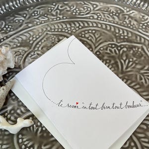 Carte d'amour, carte pour donner un rendez-vous, carte déclaration d'amour. image 9