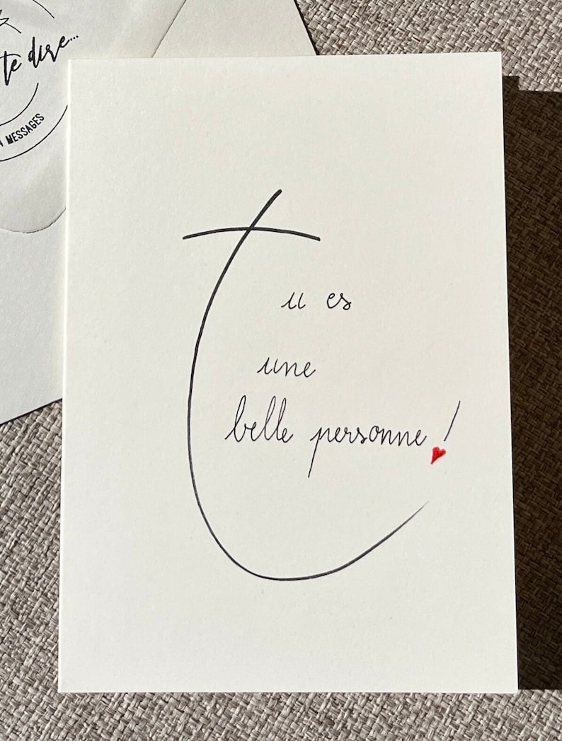 Carta d'amore, carta di amicizia, carta di riconoscimento. immagine 1