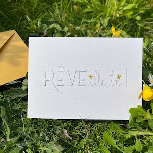 Carte bienveillante, Carte d'amitié, Carte pour booster, Carte positive.