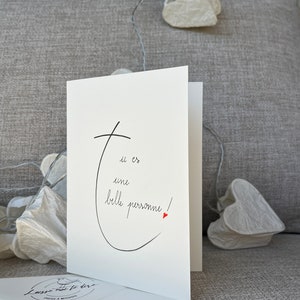 Carta d'amore, carta di amicizia, carta di riconoscimento. immagine 4