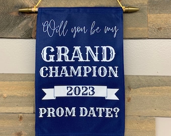 Grand Champion Prom Date Banner