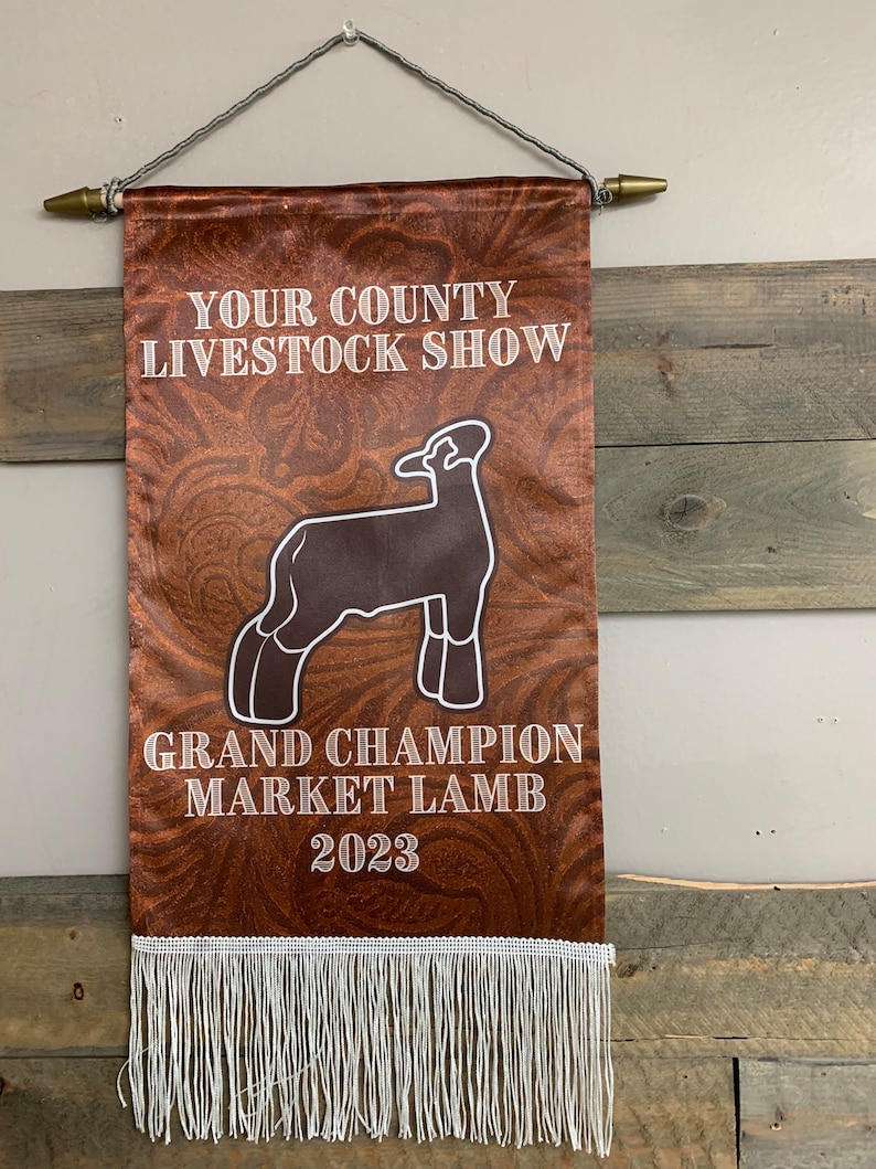 Champion Livestock Banners - Etsy