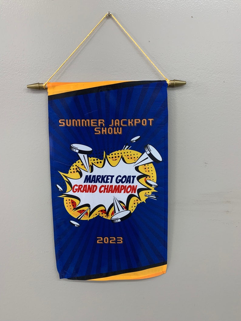 Fun Champion Livestock Banners Etsy
