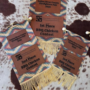 Western Inspired Livestock Championship Banner, Livestock Show Banner, Jackpot Show, Stock Show Award, County Fair Award, FFA & 4H Award