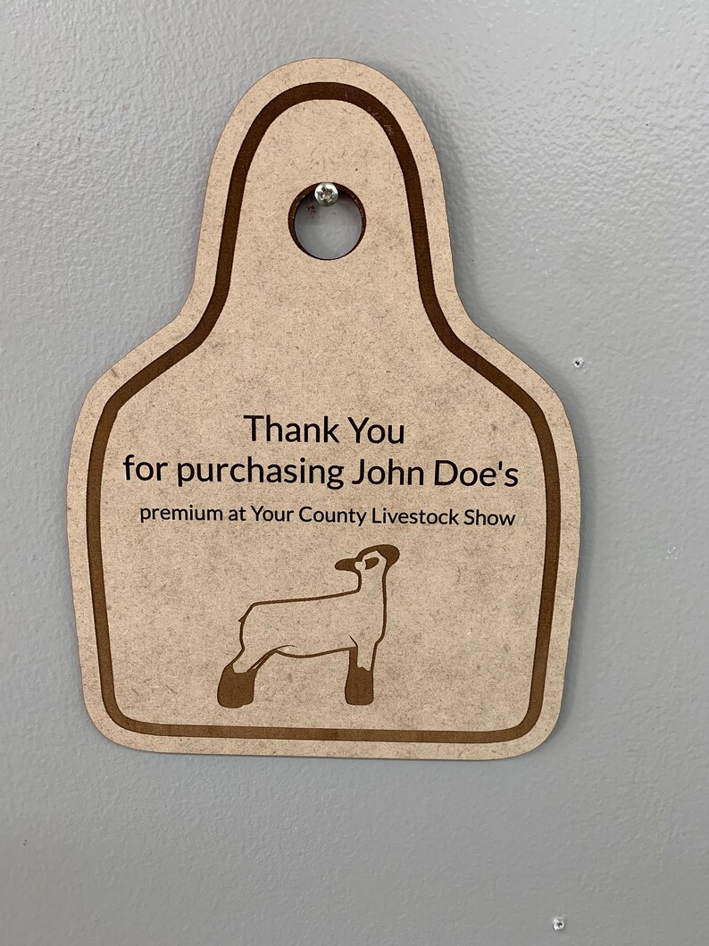 Thank You Livestock Gift Etsy