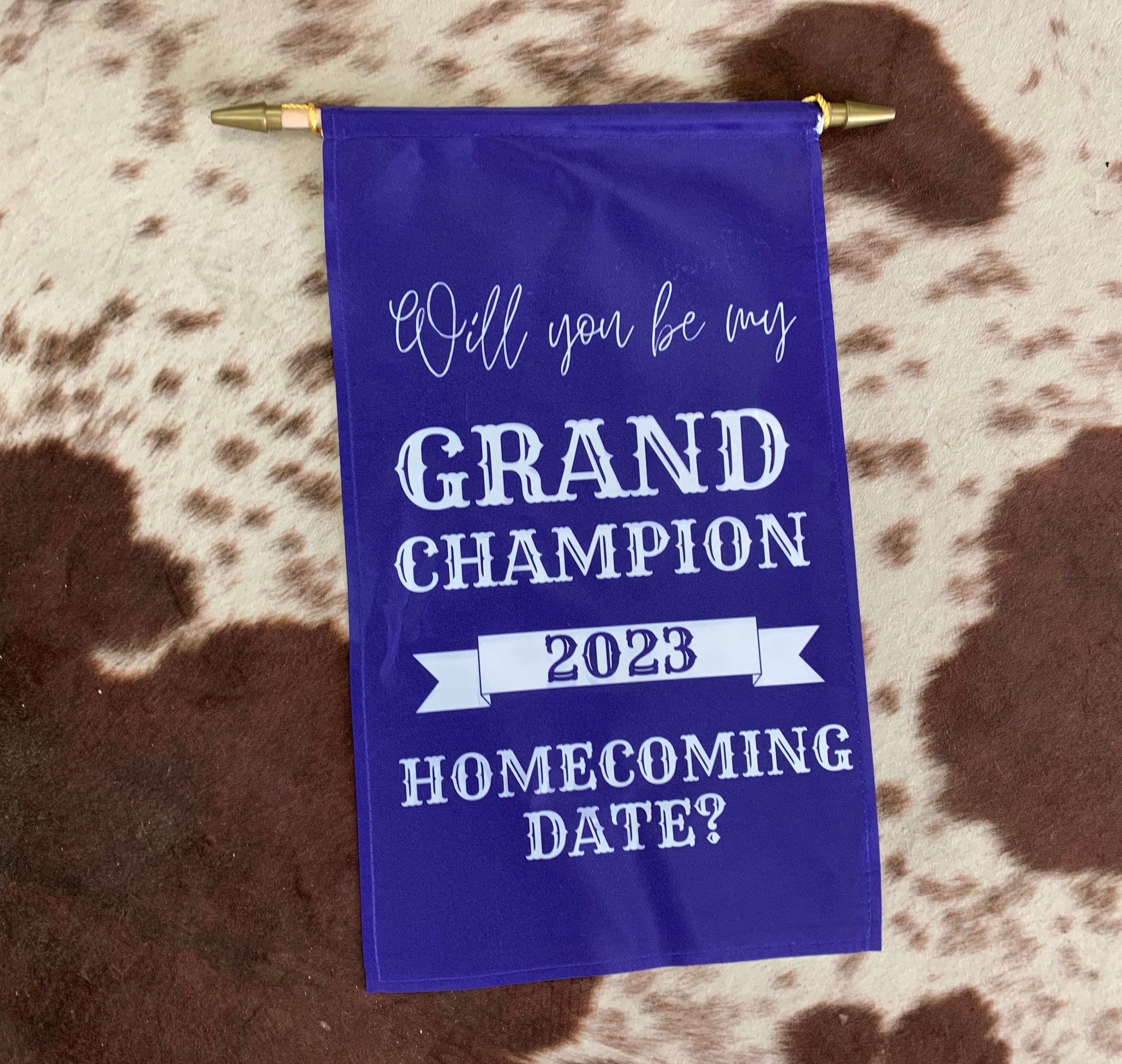 Grand Champion Banner Etsy