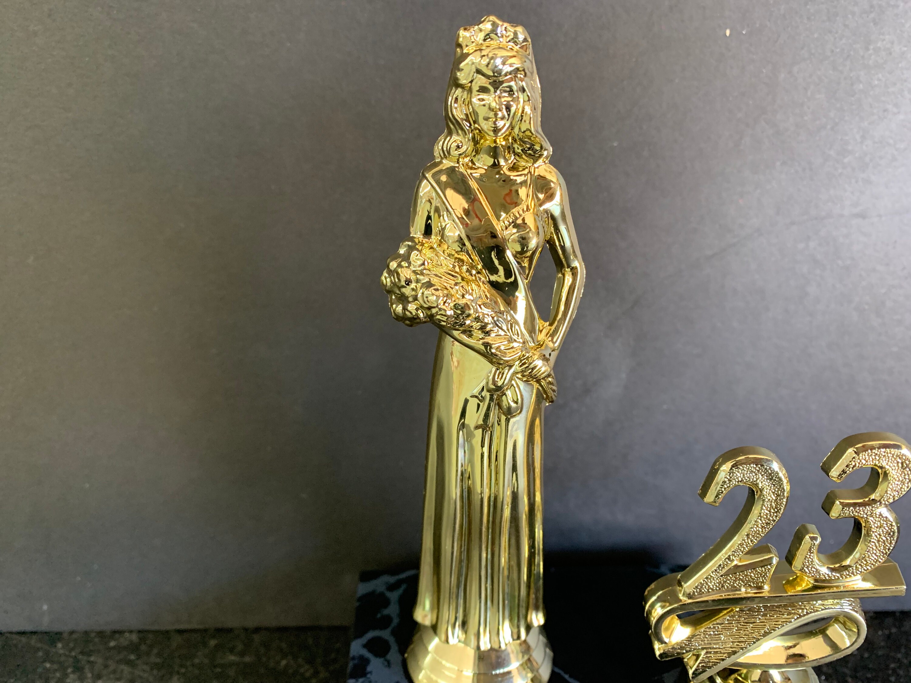 Pageant Queen Princess Trophy, Beauty Queen Award, Custom Pageant ...