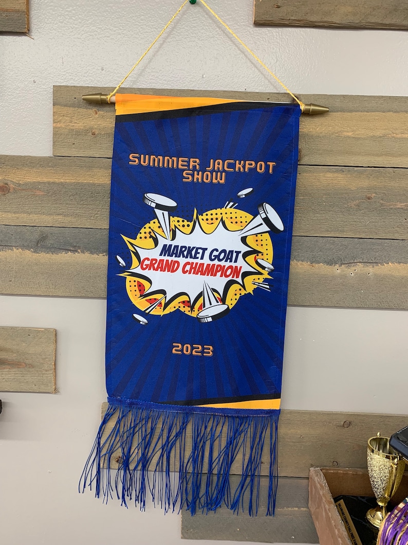 Fun Champion Livestock Banners Etsy