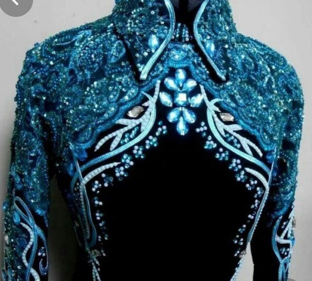 Chemise de spectacle western pour femmes avec couverture assortie