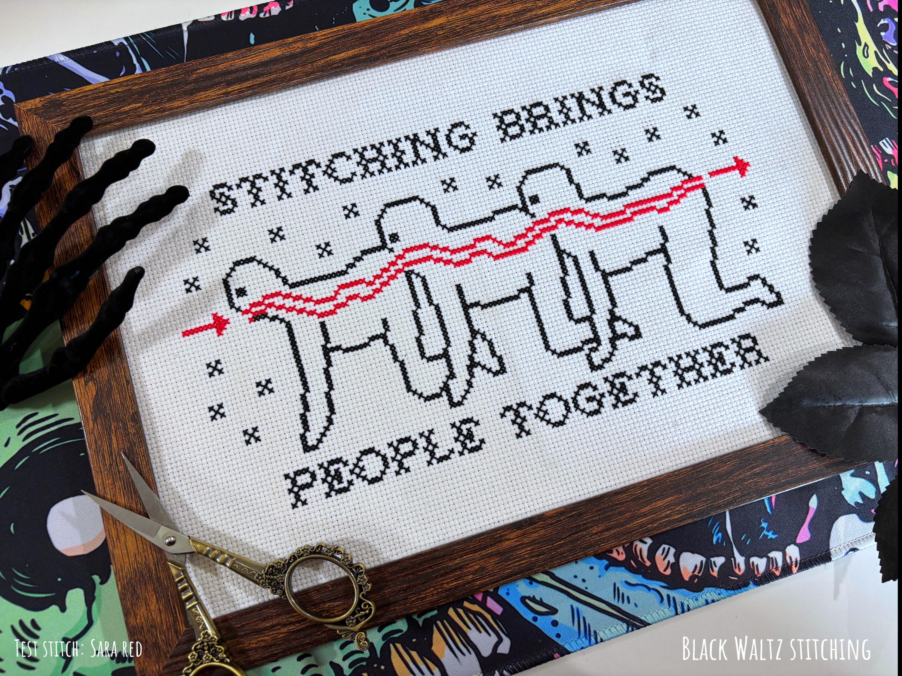 Horror Stitching Vector Stitching Horror Cross Stitch Pattern- Instant Download PDF - Horror ...