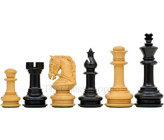 32 Pcs Wooden International Chess Pieces With No Board, Board Game Set(h-4)