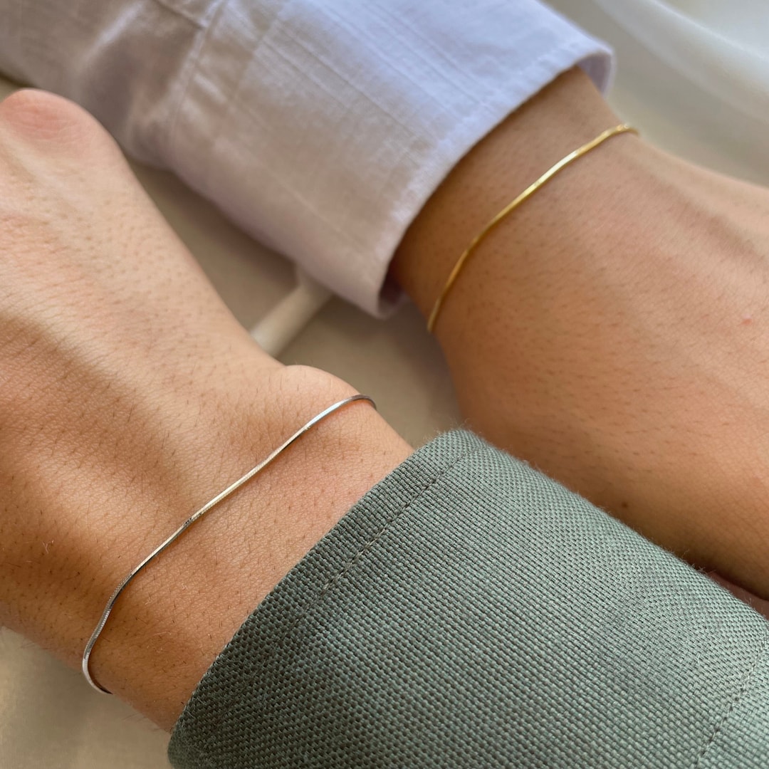 ブレスレット LAZY DAWN snake thin bracelet LAZY DAWN】snake thin bracelet B022〜ブレスレット☆2021NEW