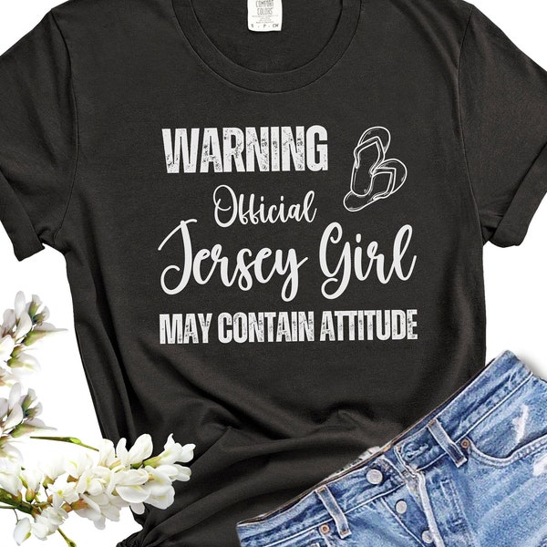Jersey Girl Tshirt Etsy