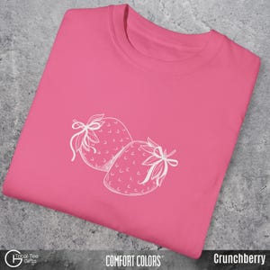 Shirt Strawberry Vintage Comfort Colors® Shirt Strawberry Festival Cottagecore Shirt Strawberry Tee Summer Fruit Strawberry Tee Gift For Her
