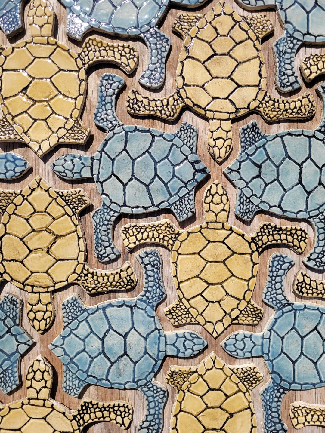 Turtle Tessellation Tiles - Etsy