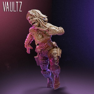 Zombie Lillith | Zombies / Zombvivors | VaultZ Miniatures | 3D Printed
