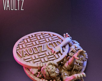 Zombiemangat | Rekwisieten | VaultZ-miniaturen | 3D-geprint