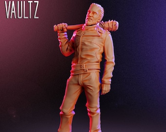 Negan | TWD | Survivors | VaultZ Miniatures | 3D Printed Miniature