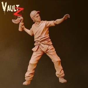 Ethan | L4D | Survivors | VaultZ Miniatures | 3D Printed Miniature