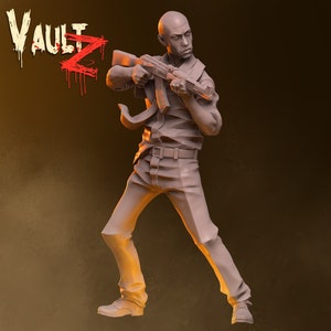 Lewis | L4D | Survivors | VaultZ Miniatures | 3D Printed Miniature