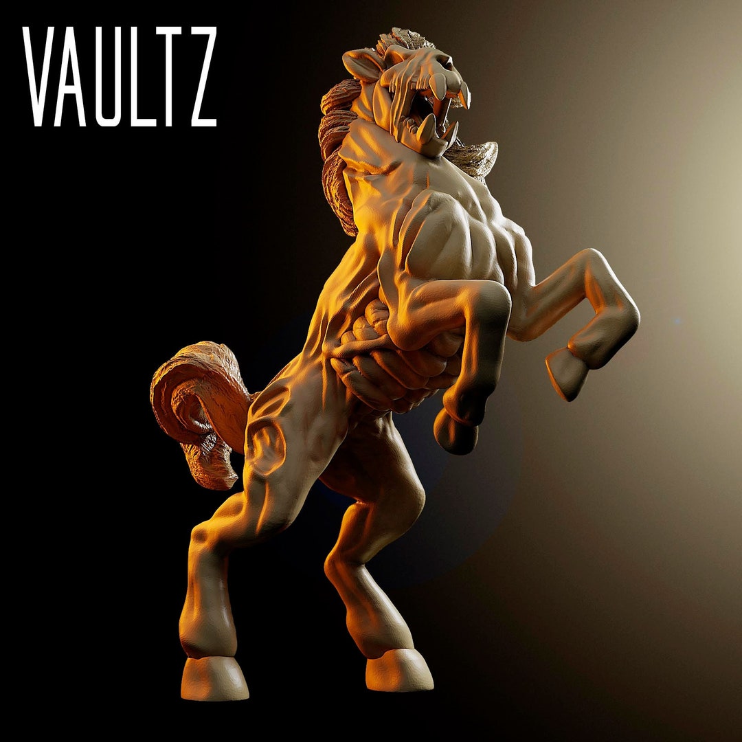 Zombie Horse Zombies / Zombie Animals Vaultz Miniatures Etsy