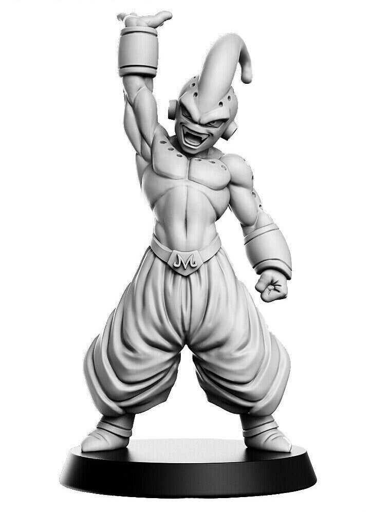 8 pçs/set dragon ball majin buu figura de ação conjunto boo pvc brinquedos  collectible modelo