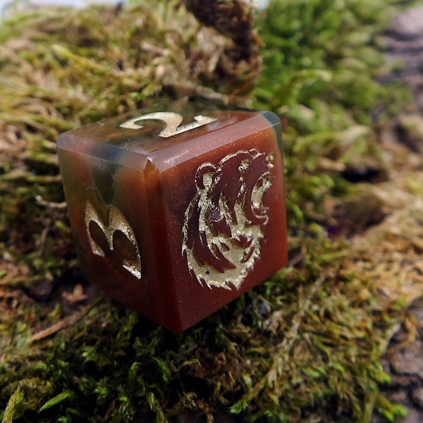 Bear dice d6 set