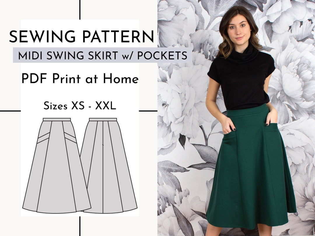 JDEFEG Skirt Patterns for Sewing Women Stand Alone All Shirt Hem Sweater  Skirt Stacked with Bottoming Printed Skirt Dark Skirt Suit Grey Xxl