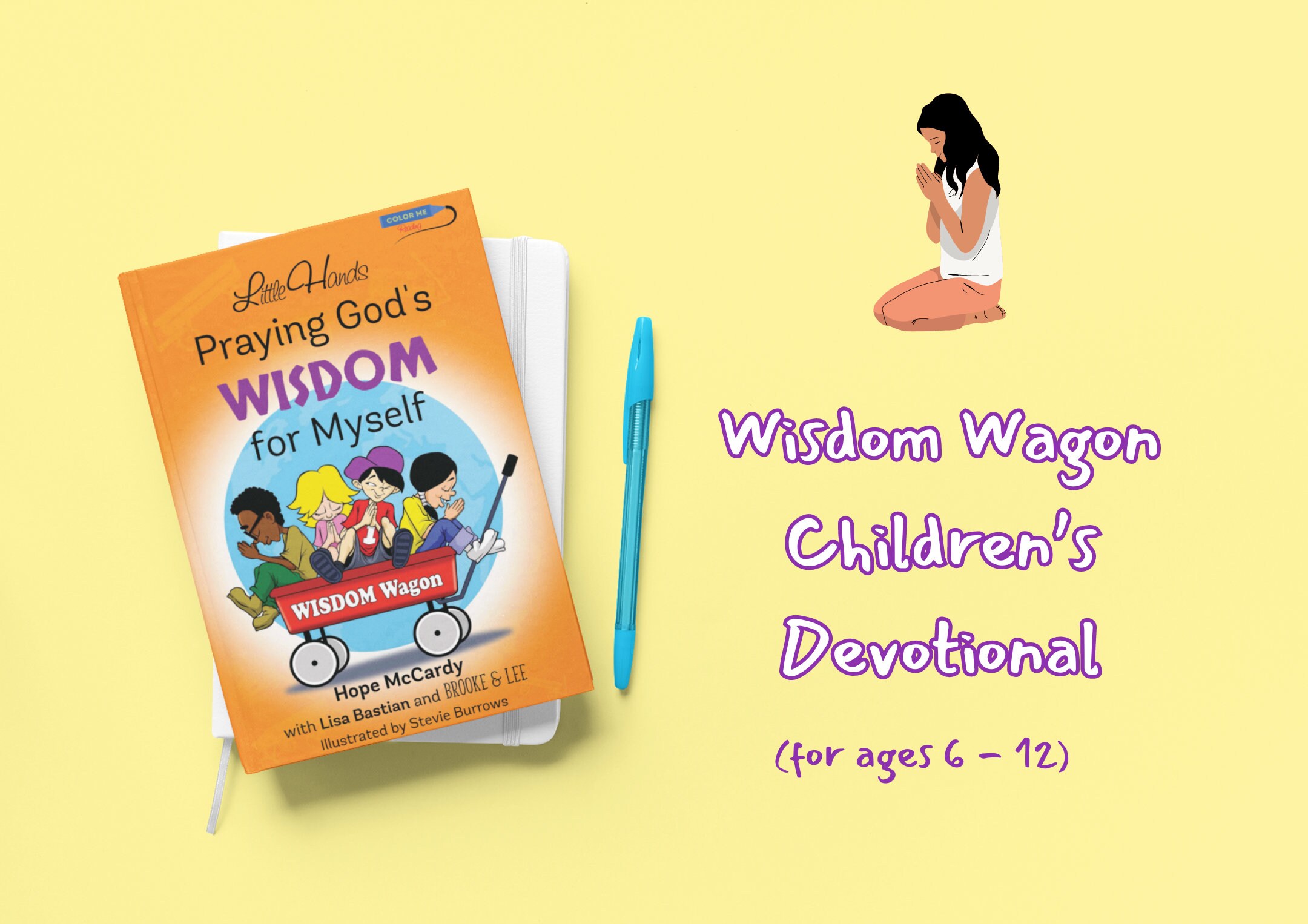 Children's Devotional Little Hands Praying God's Wisdom for Myself