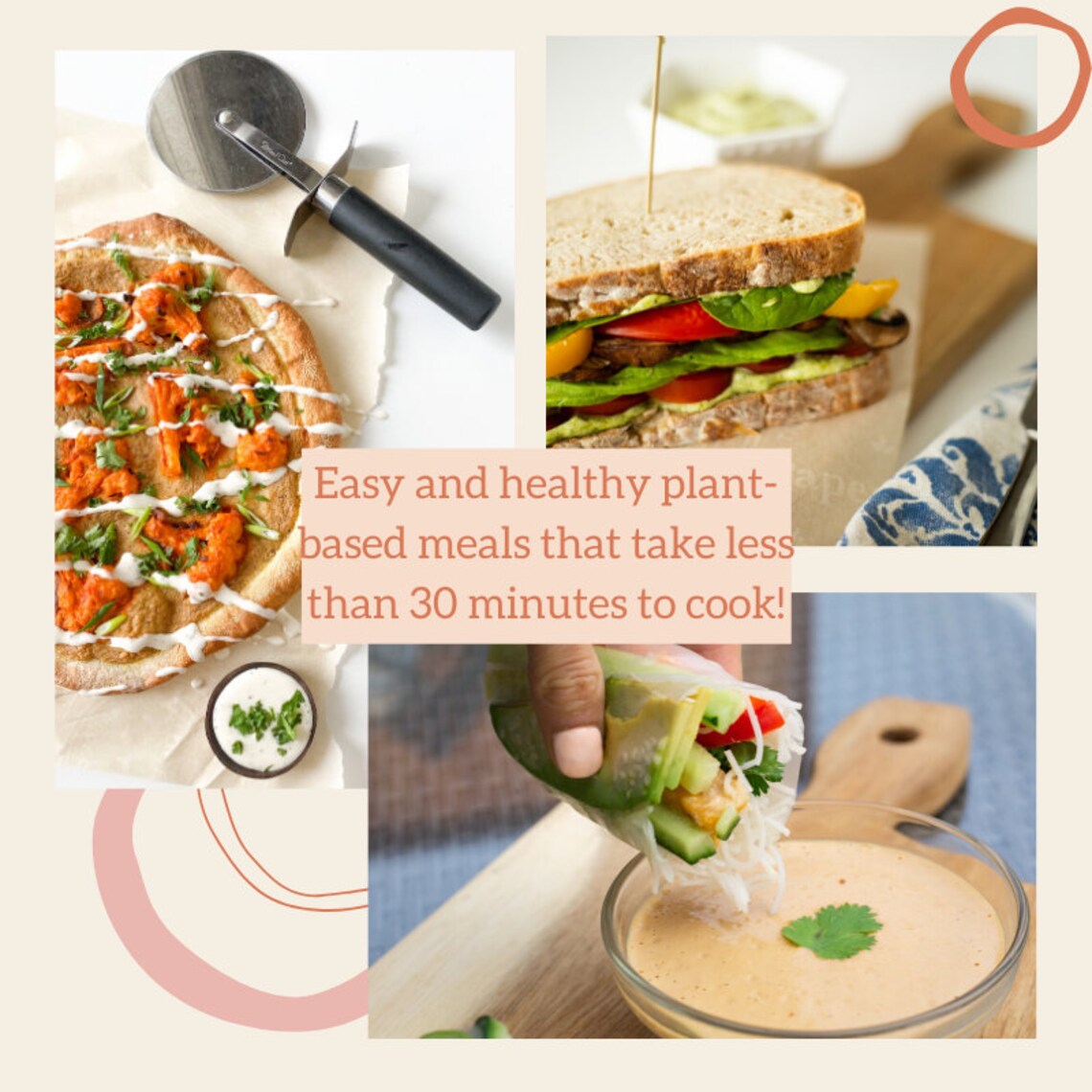 5 Day Vegan Meal Plan | Grocery List Included - Etsy