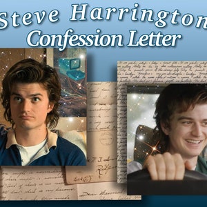 Steve Harrington Geständnis Liebesbrief (Instant Download)