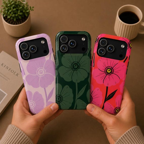 marimekko iphone17 Pro Maxケース Marimekko Floral Phone Case for iPhone 17 Pro Max, 16e, 15, 14, 13