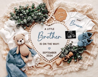 Little Brother Ankündigung: Schwangerschaft enthüllen in den sozialen Medien (Digitaler Download)