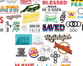 40 STICKER CHRISTIAN VINYL