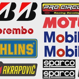 40 + Racing Decals Stickers Drag Race Nascar High Quality Vinyl FREE SHIP