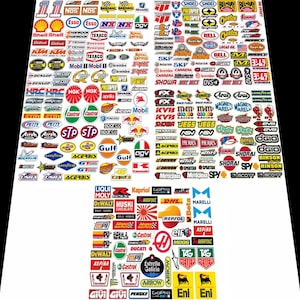 280 Racing Decals Stickers Drag Race Nascar High Quality Vinyl FREE SHIP