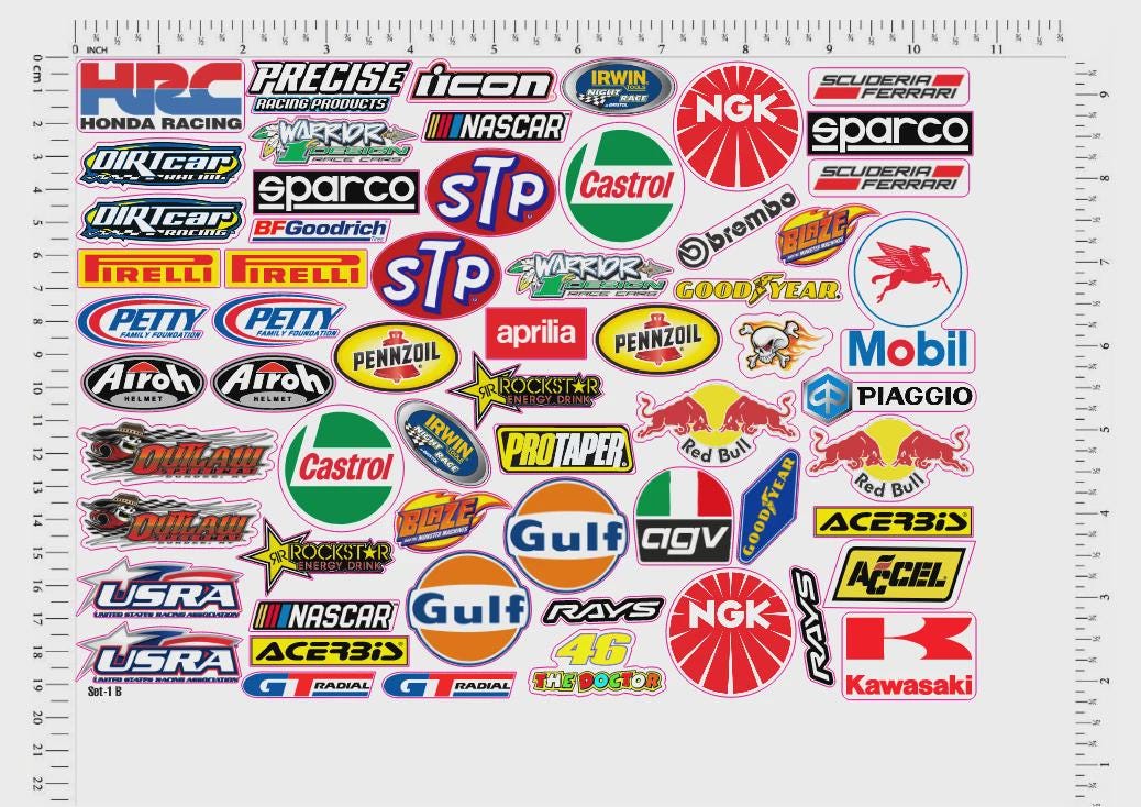 Lot Of 2 Vortech Superchargers Decals/Stickers - Racing, NHRA, Street Outlaws