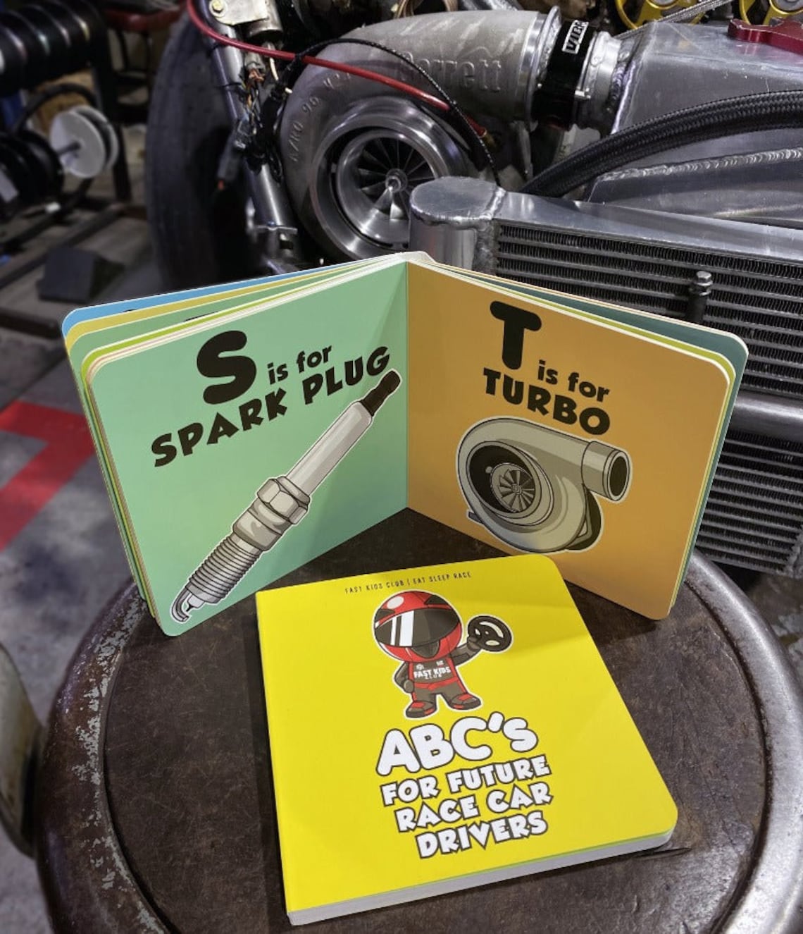Fast Kids Club - ABC Book for Future Race Car Drivers - Etsy